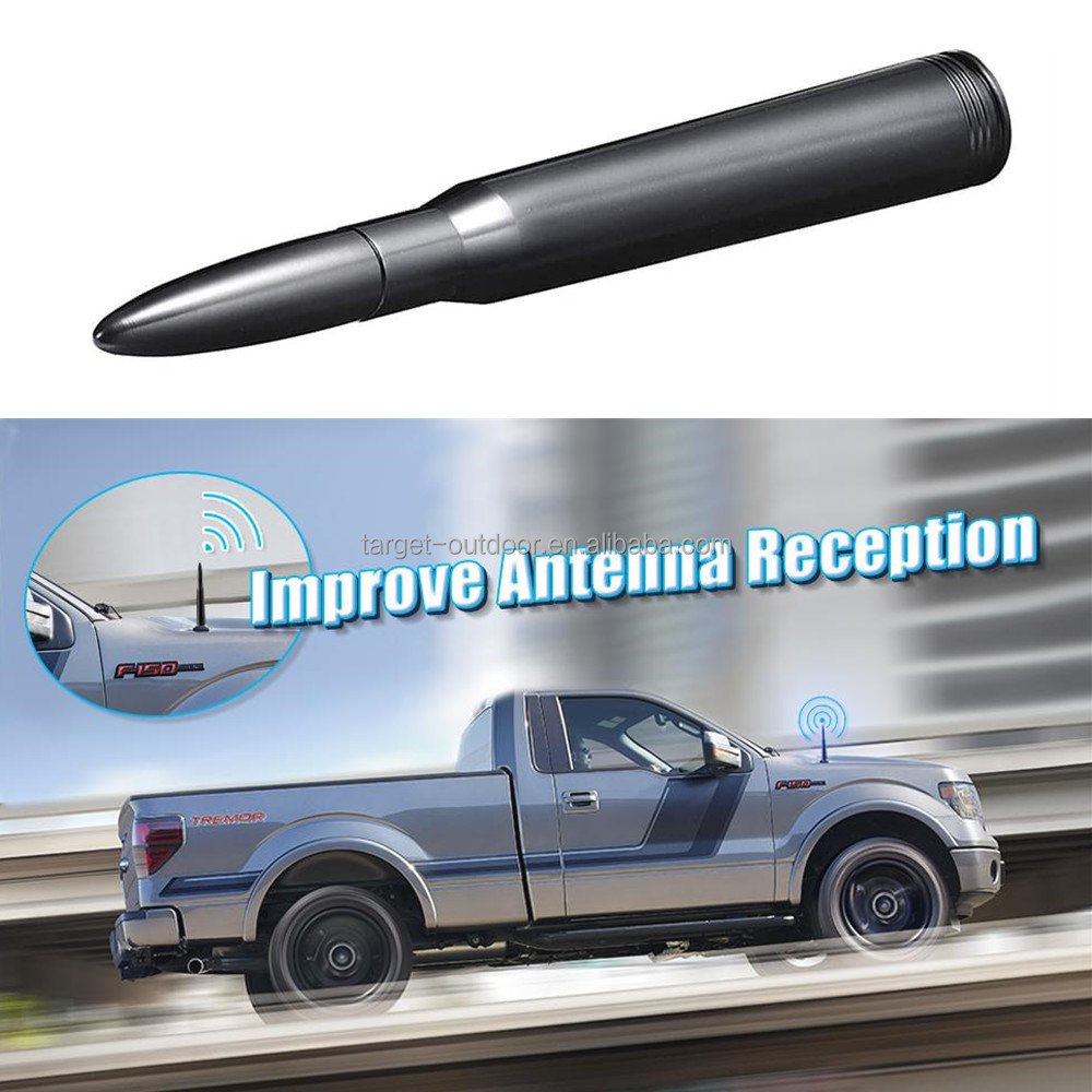 Car Truck Bullet Antenna Mast Vehicle Antenna Replacement for Ford F Series
